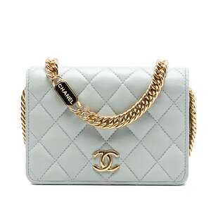 Chanel Logo Enamel Full Flap Bag #256582C37B